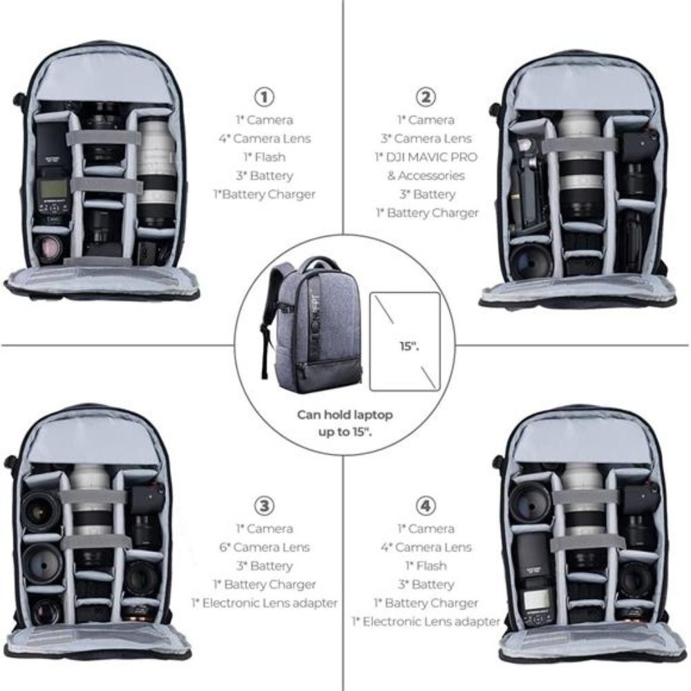 Professional Camera Backpack - Picture 3 of 6
